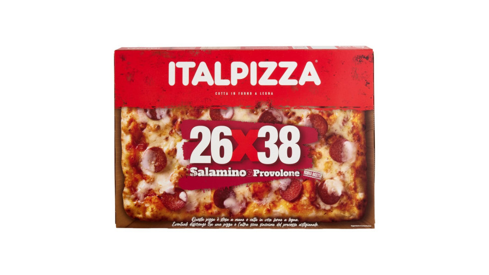 Italpizza 26x38cm Salamino e Provolone Surgelata