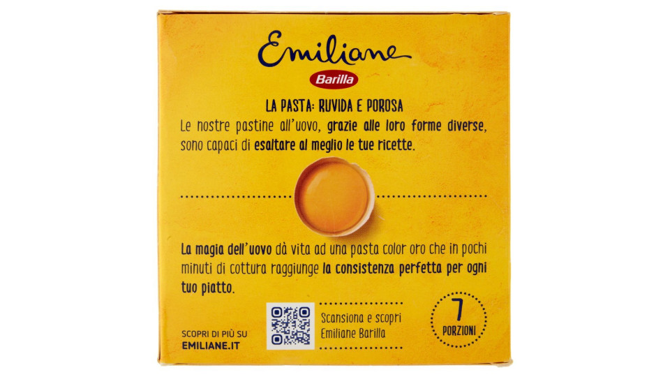 Barilla - Emiliane, Grattoni All'Uovo