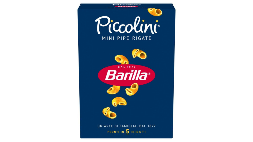 Barilla Piccolini Mini Pipe Rigate