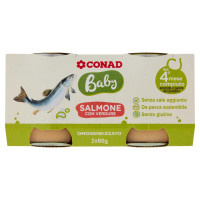 Baby Salmone E Verdure Omogeneizzato
