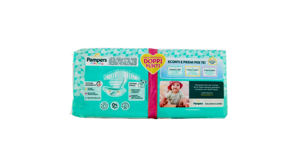 Pampers Quadri Baby Dry Maxi X104