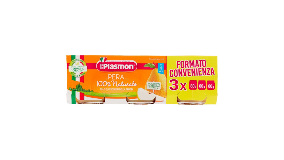 Plasmon Pera omogeneizzato