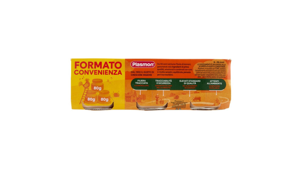 Plasmon Manzo Omogeneizzato con manzo e cereale