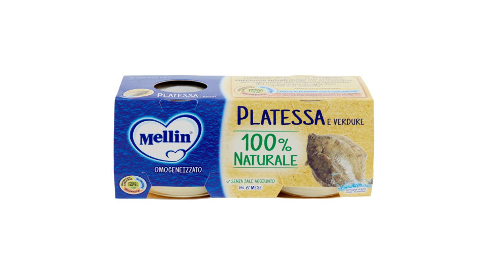 Mellin Maiale e verdure Omogeneizzato con Carne e Verdure
