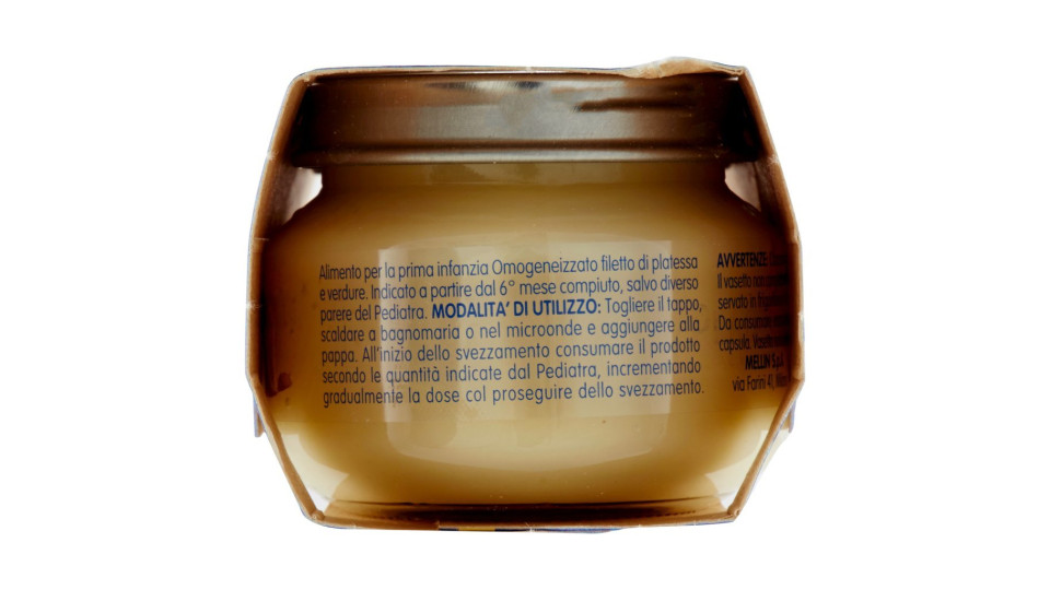 Mellin Maiale e verdure Omogeneizzato con Carne e Verdure
