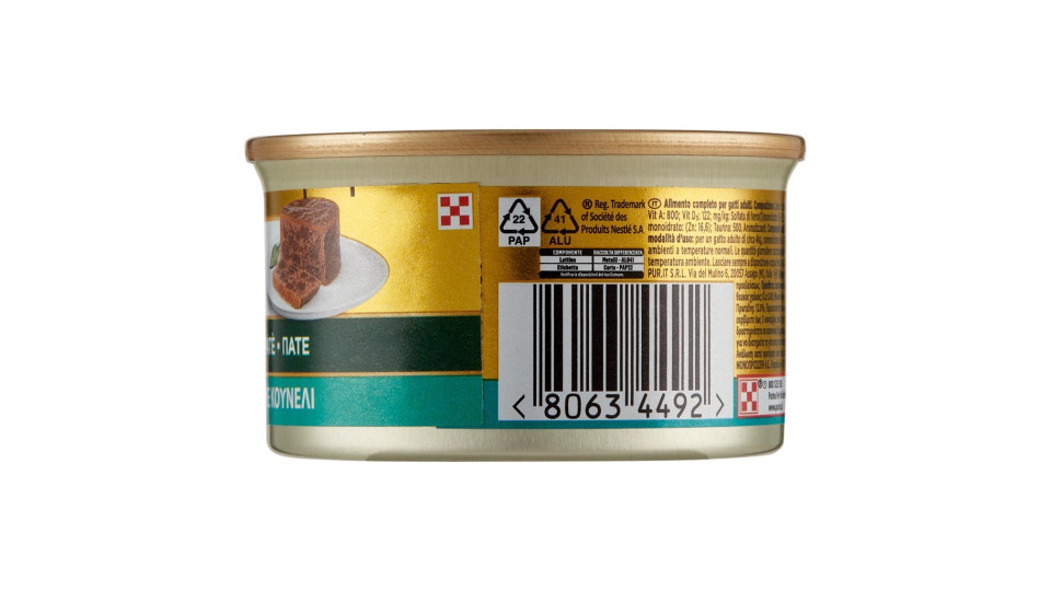PURINA GOURMET Gold Gatto Mousse con Coniglio lattina