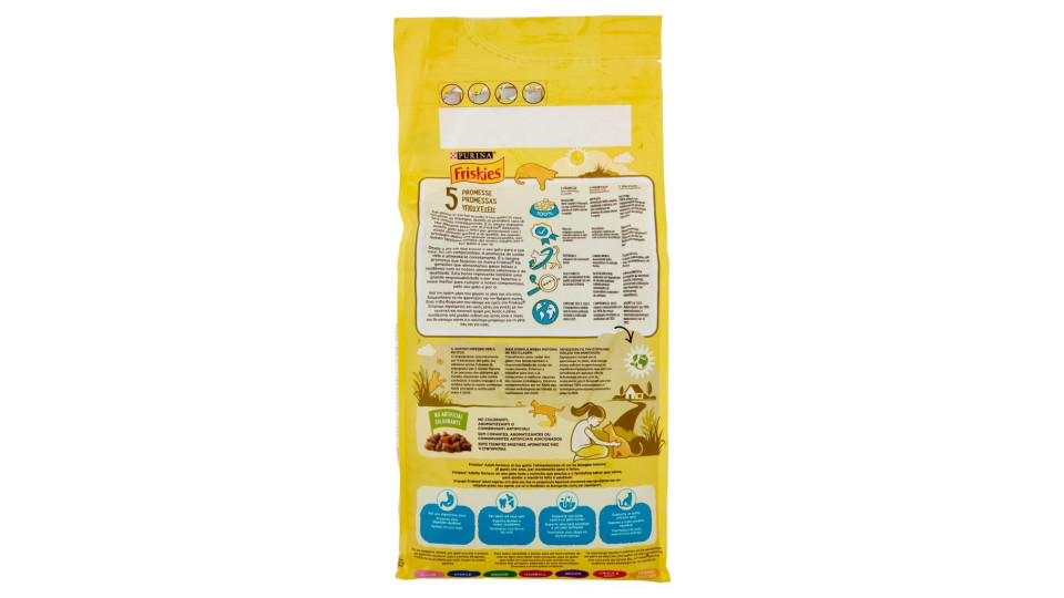 PURINA FRISKIES Gatto Crocchette Adult con Salmone e Verdure sacco