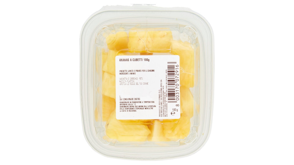 Ananas a cubetti
