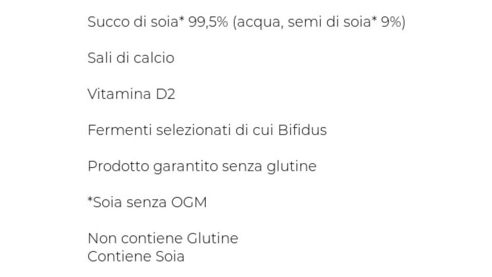 Sojasun Bianco Naturale Bifidus