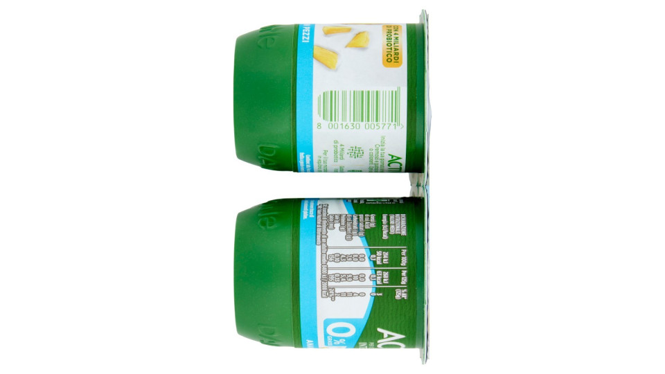 Activia 0% Grassi Ananas in pezzi