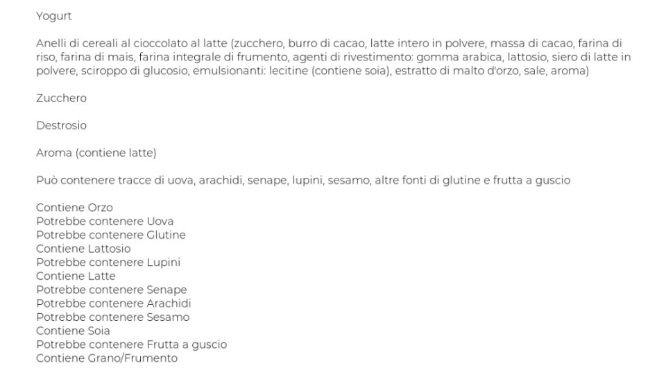 müller Mix Yogurt Bianco Più Tartufini al Cioccolato