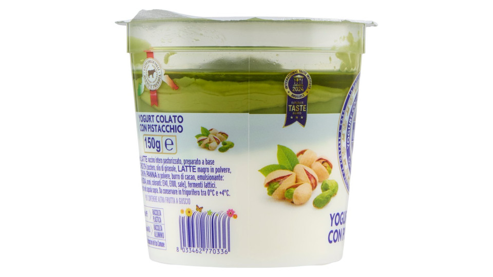 Caseificio Val d'Aveto lo Yogurt Colato con Pistacchio