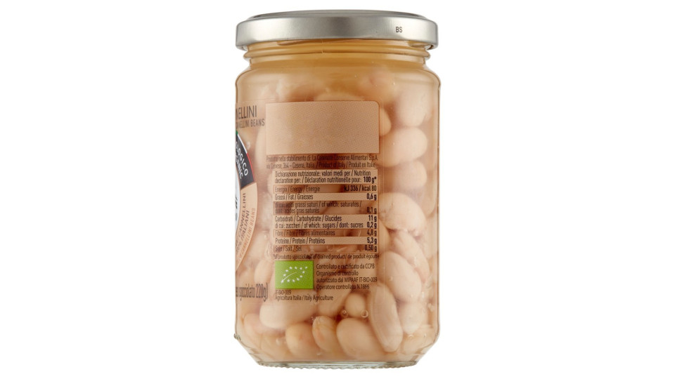 alce nero Legumi Lessati Fagioli Cannellini