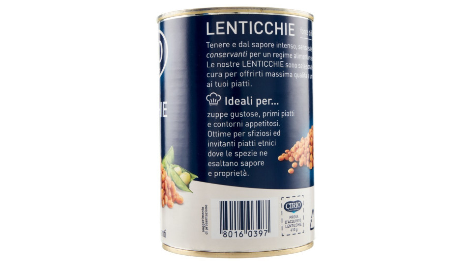 Cirio Le lenticchie