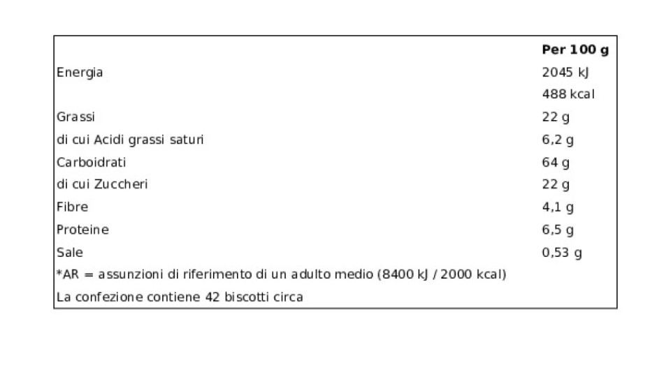 Pavesi Gocciole chocolate