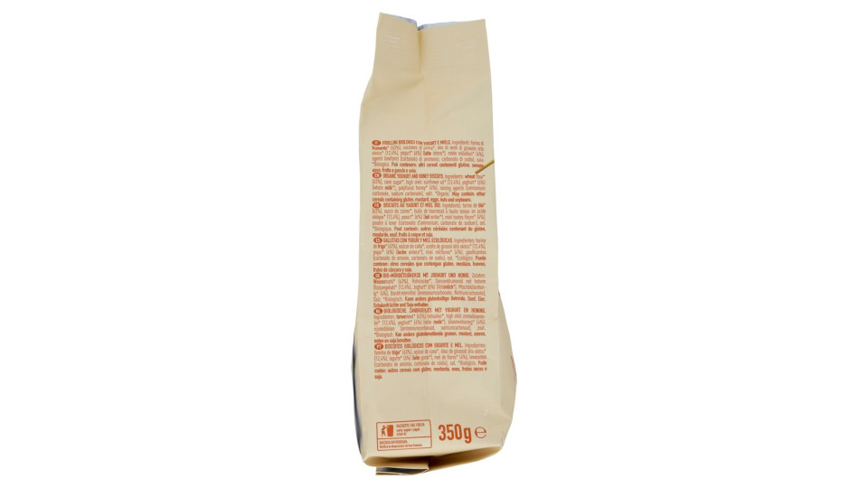alce nero Frollini con Yogurt Miele