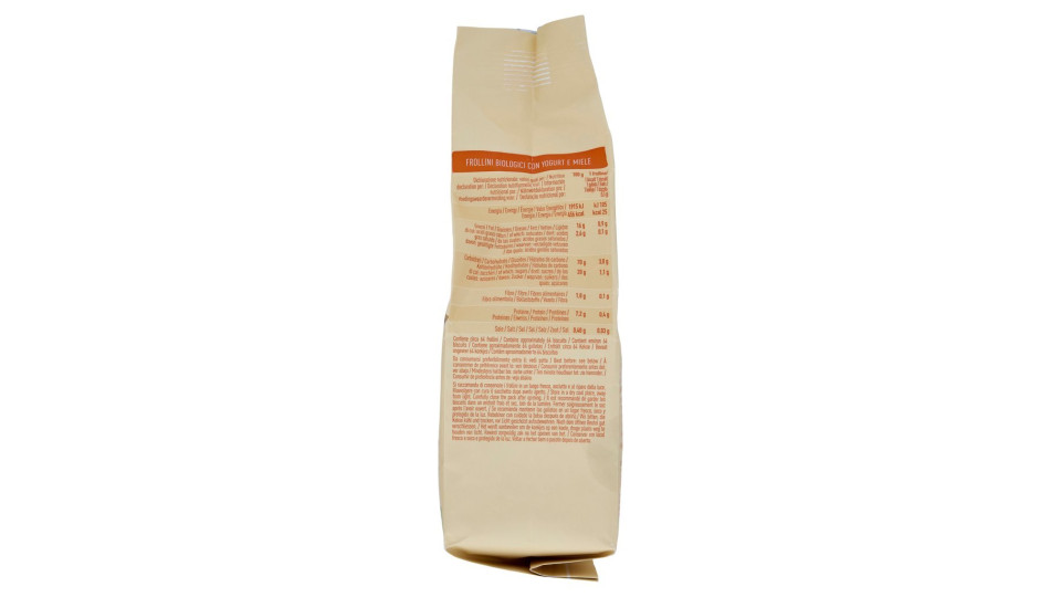 alce nero Frollini con Yogurt Miele