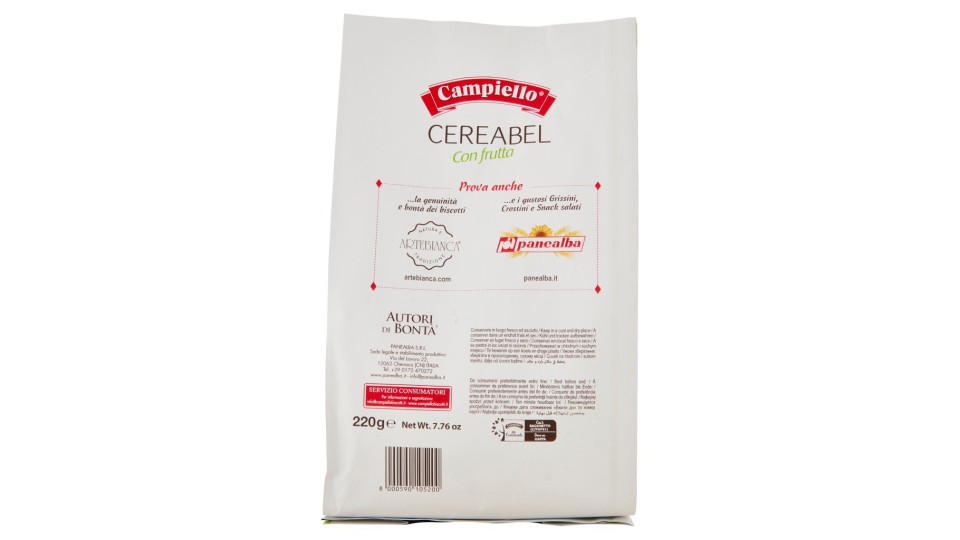 Campiello Cereabel con frutta