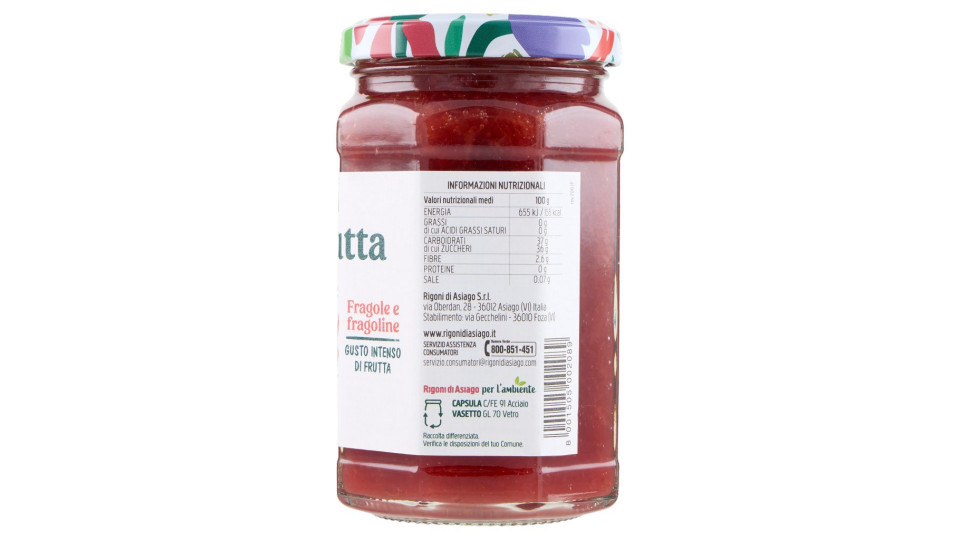 Rigoni di Asiago Fiordifrutta Fragole e Fragoline di Bosco