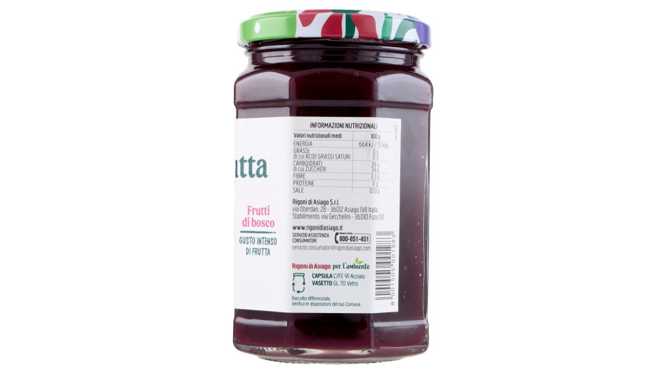 Rigoni di Asiago Fiordifrutta Frutti di Bosco