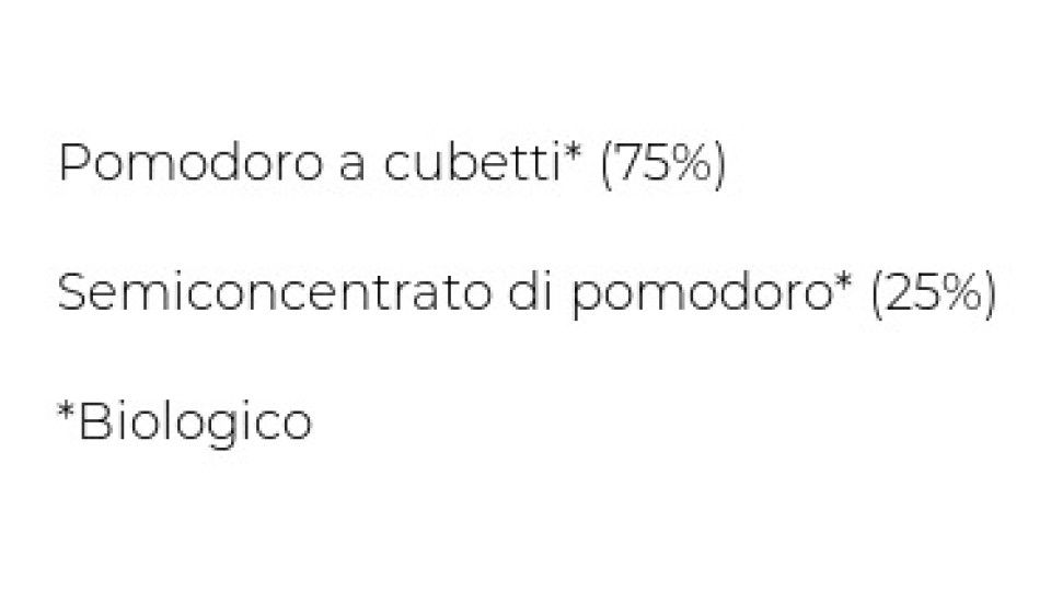 Carrefour Bio Polpa di pomodoro