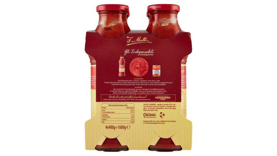 Mutti Passata Mutti di pomodoro