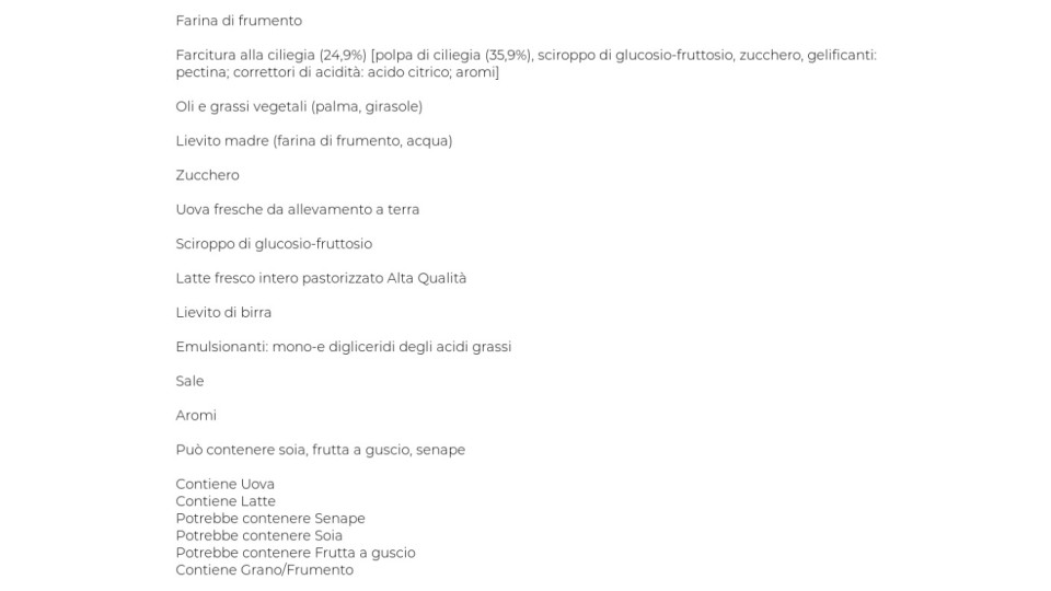 Bauli il Croissant Ciliegia