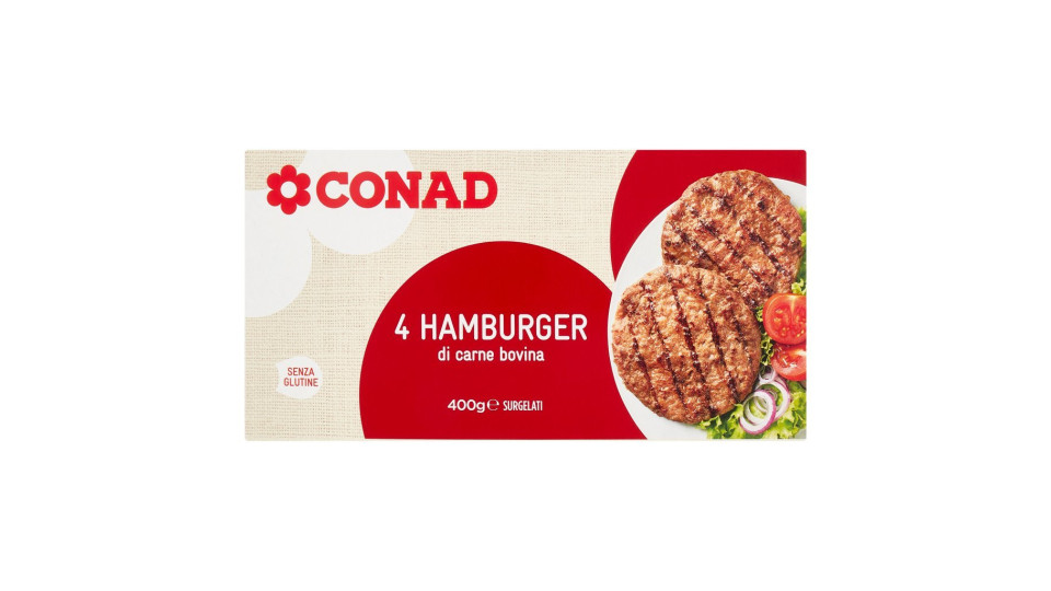 Hamburger Di Carne Bovina Surgelati