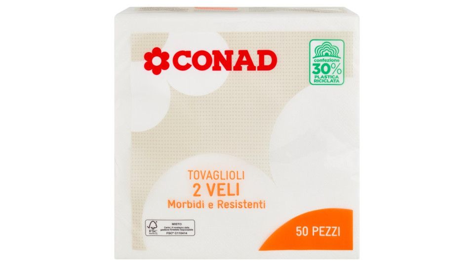 Tovaglioli 2-veli 33x33 Cm