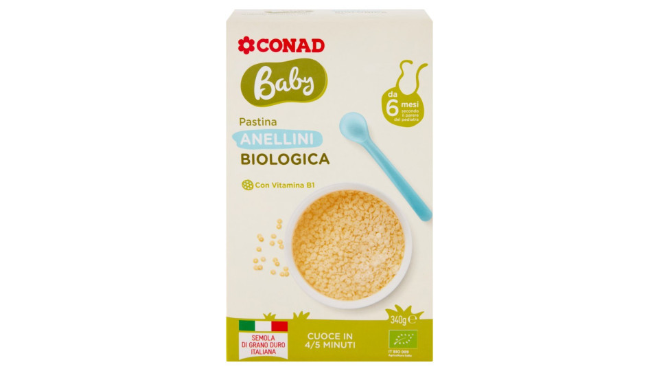Baby Anellini Pastina Biologica