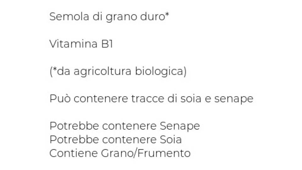 Baby Anellini Pastina Biologica