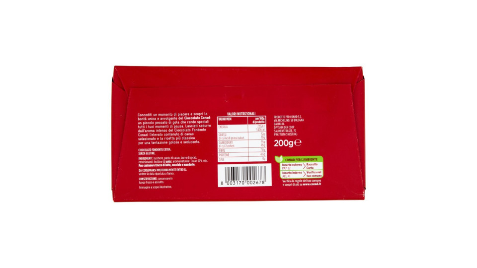 Cioccolato Fondente Extra