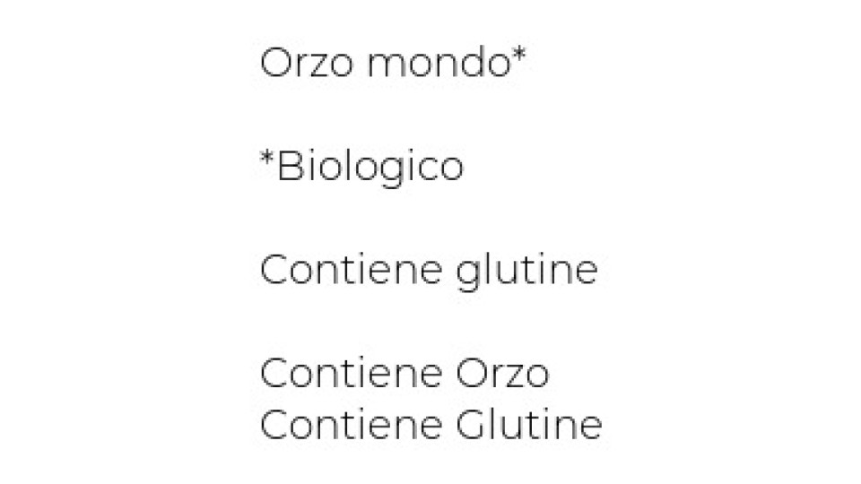 Orzo per Moka