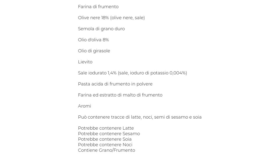 I Caserecci con Olive
