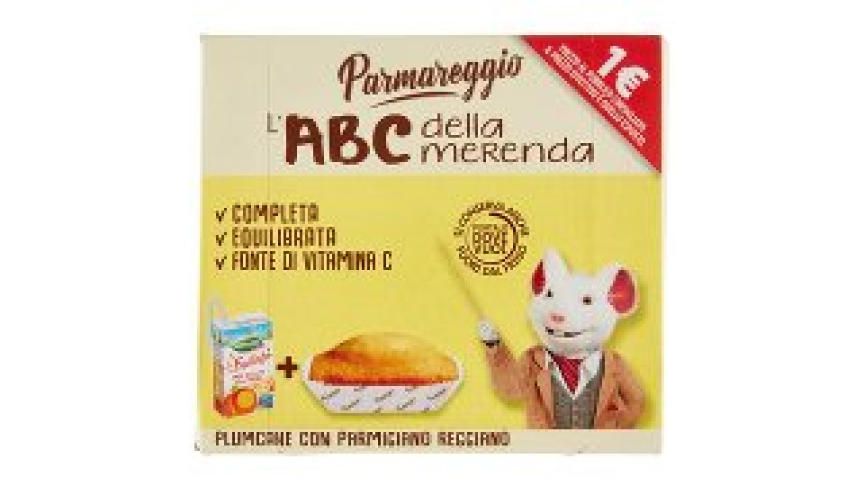 Parmareggio l'ABC della merenda con Parmigiano Reggiano DOP