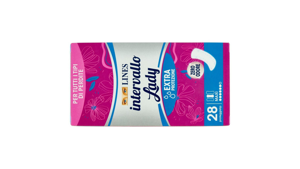 Intervallo Lady Maxi Proteggislip Distesi 28 Pz