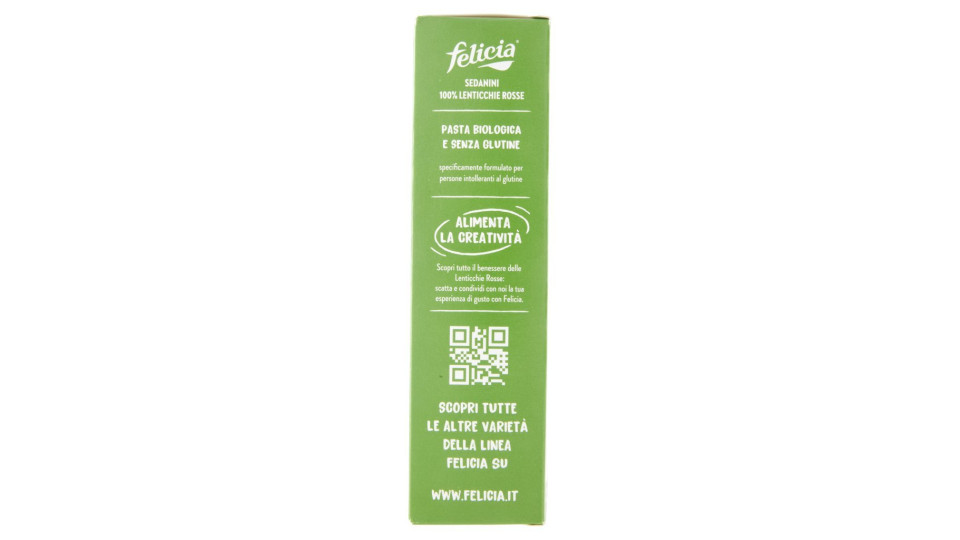 Sedanini con Lenticchie Rosse Bio
