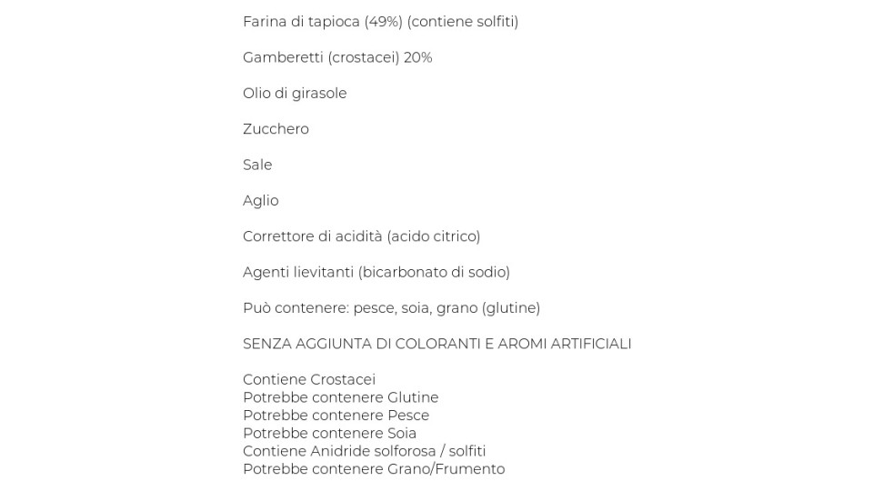 Cialde di Gamberetti Limone
