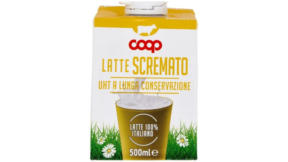 Latte Scremato Uht a Lunga Conservazione