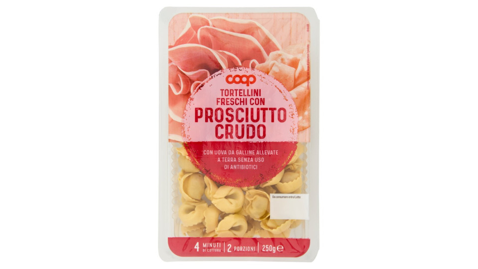 Tortellini Freschi con Prosciutto Crudo