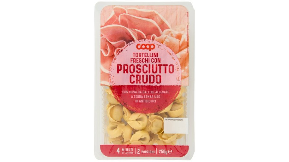 Tortellini Freschi con Prosciutto Crudo