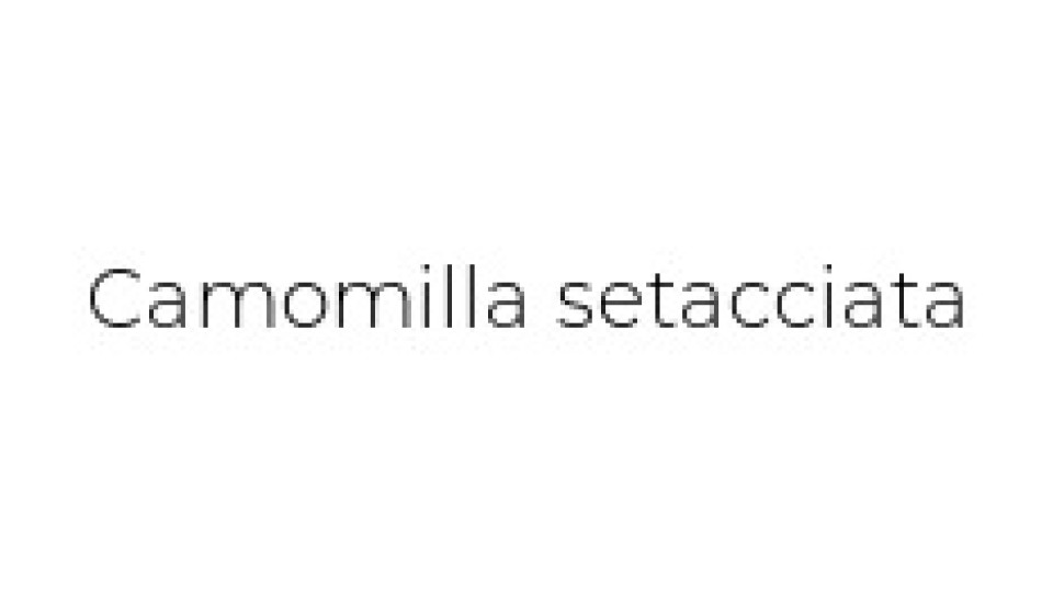 Camomilla Setacciata 20 Filtri