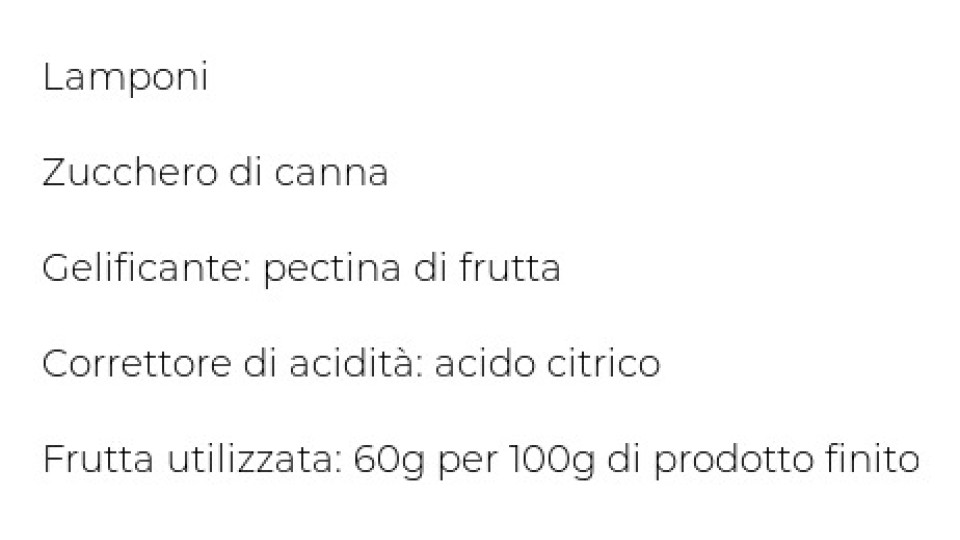 Lamponi Confettura Extra