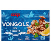 Vongole Cotte e Sgusciate Surgelate