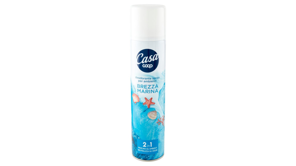 Deodorante Spray per Ambienti Brezza Marina