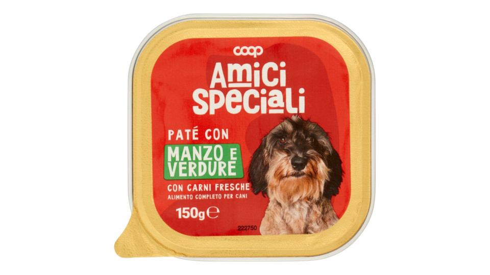 Paté con Manzo e Verdure