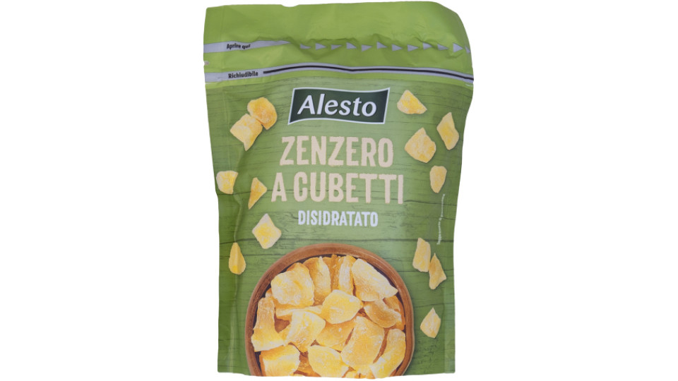 Zenzero Candito a Cubetti