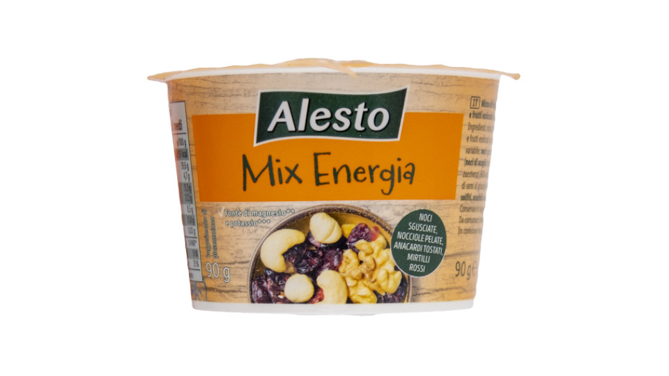Mix Energy con Noci, Nocciole, Anacardi, Mirtilli Rossi