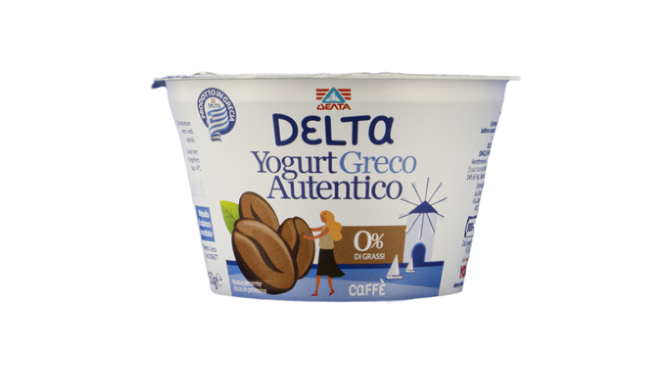 Delta Yogurt Greco Caffè 0% Grassi