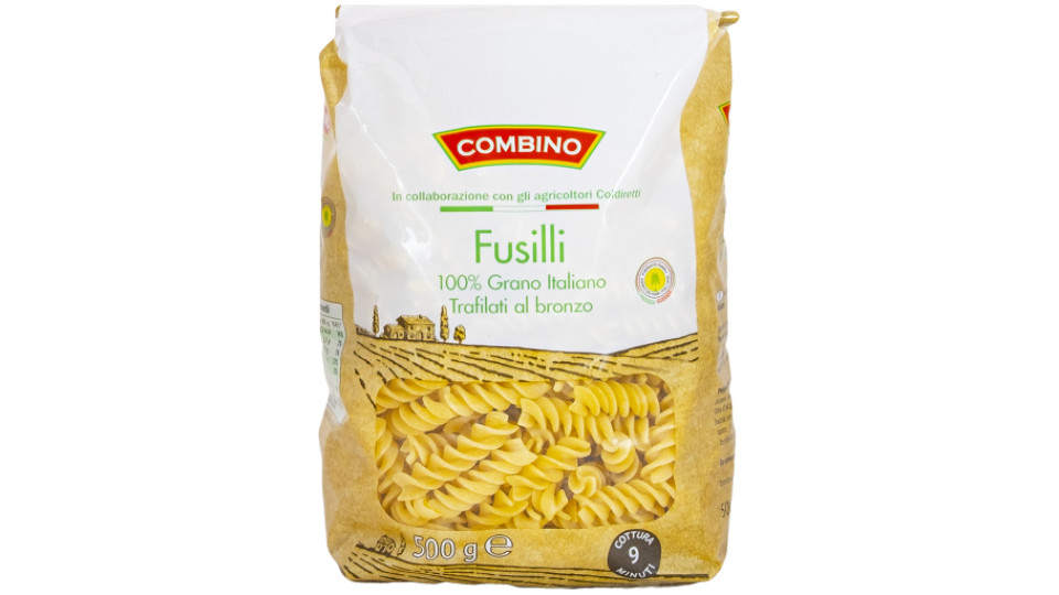 Fusilli 100% Grano Italiano Trafilati al Bronzo
